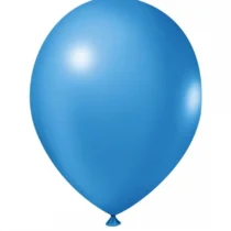 Balão De Soprar N° 8 Redondo Azul Celeste C/ 50  - Joy