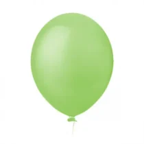 Balão De Soprar N° 8 Redondo Verde Limão C/ 50  - Joy