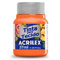 Tinta P/ Tecido Laranja 37 ml  - Acrilex