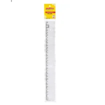 Régua  New Line Cristal 30 cm UN. - Waleu