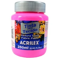 Tinta P/ Tecido Rosa 250 ml - Acrilex