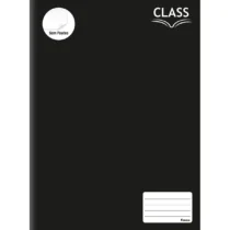 Caderno Class Preto 96 Fls. S/ Pauta  - Foroni