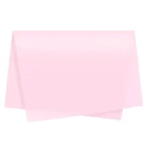 Papel Seda Rosa Claro 48 cm X 60 cm  - Vmp