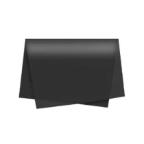 Papel Seda Preto 48 cm X 60 cm  - Vmp