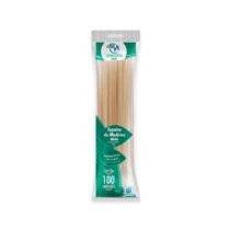 Palito P/ Churrasco Madeira C/ 100 UN. - Theoto Eco