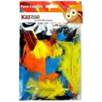 Pena Colorida Sortida C/ 60 UN. - Kaz