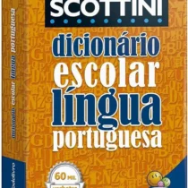 Dicionário Escolar Língua Portuguesa 60 Mil Verbetes  - Scottini