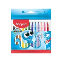 CANETA HIDROCOR COLOR PEPS OCEAN C/ 12 UN. - MAPED