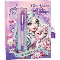 Diário Infantil Meu Diário La Fadinne C/ Caneta Mágica  - Brasileitura