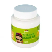 Tinta Guache Branca C/ 250 ml - Piratininga