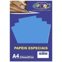 Papel Plus Azul A4 180 g/m² C/ 20  - Off Paper