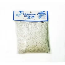 Pacote De Grama De Crepom Branco 50 G  - Totpel