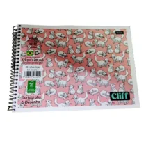 Caderno De Cartografia E Desenho C. Flexível Cliff 48 Fls - Foroni