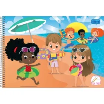 Caderno Meia Pauta Sapeca 40 Fls. - Tilibra