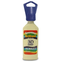 Tinta Dimensional Brilliant Marfim 35 ml  - Acrilex