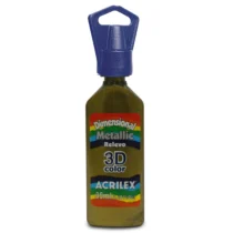 Tinta Dimensional Metallic Bronze 35 ml  - Acrilex