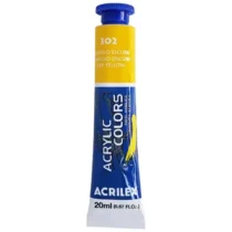 Tinta Acrylic Colors Amarelo Escuro 20 ml - Acrilex