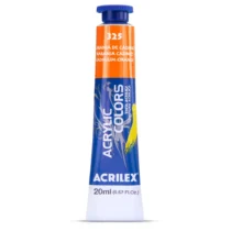 Tinta Acrylic Colors Laranja De Cádmio 20 ml - Acrilex