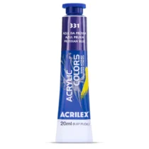 Tinta Acrylic Colors Azul Da Prússia 20 ml - Acrilex