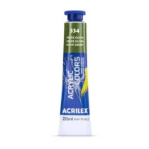 Tinta Acrylic Colors Verde Oliva 20 ml - Acrilex
