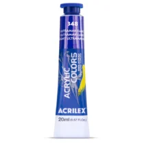 Tinta Acrylic Colors Ultramar Claro 20 ml - Acrilex