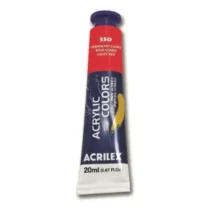 Tinta Acrylic Colors Vermelho Claro 20 ml - Acrilex