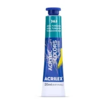Tinta Acrylic Colors Azul Turquesa 20 ml - Acrilex
