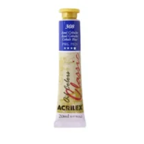 Tinta Oil Colors Classic Azul Cobalto 20 ml - Acrilex