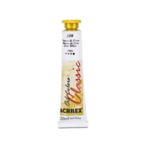 Tinta Oil Colors Classic Branco De Zinco 20 ml - Acrilex