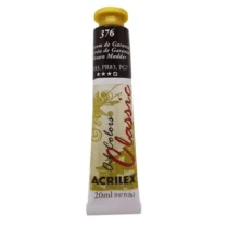 Tinta Oil Colors Classic Preto 20 ml - Acrilex