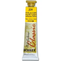 Tinta Oil Colors Classic Amarelo De Cádmio 20 ml - Acrilex