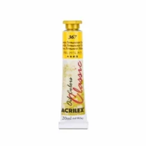 Tinta Oil Colors Classic Amarelo Permanente Escuro 20 ml - Acrilex