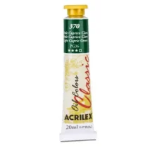 Tinta Oil Colors Classic Verde Cúprico Claro 20 ml - Acrilex