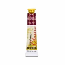 Tinta Oil Colors Classic Laca De Garanza Clara 20 ml - Acrilex