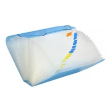 Pasta Sanfona Azul 325 mm X 250 mm X 55 mm C/ 31 Div.  - Acp