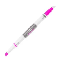 Marca Texto Apagável Lumini Ex Slim Rosa P. Dupla UN. - Cis