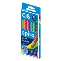 Lápis De Cor Spiro C/ 12 Cores UN. - Cis