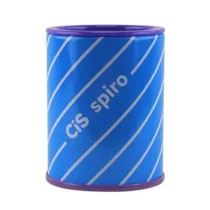 Apontador Spiro Lata Azul E Roxo C/ 2 Furos UN. - Cis