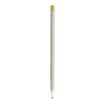 Lápis Grafite 2B Triangular Trend Branco D. Douradado UN. - Cis