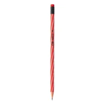 Lápis Grafite Redondo 2B Spiro Vermelho C/ Borracha UN. - Cis