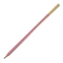 Lápis Grafite Retangular 2B Rosé D. Dourado UN. - Cis