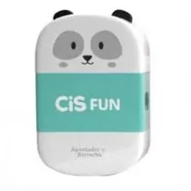 APONTADOR C/ BORRACHA FUN PANDA C/ 1 FURO UN. - CIS