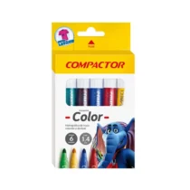 Caneta Hidrocor Big C/ 6 Cores UN. - Compactor