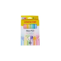 Caneta Hidrocor Neo Pen Tom Pastel C/ 12 Cores UN. - Compactor