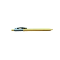 Caneta Esferográfica Vip Tom Pastel Amarelo C/ Tinta Azul 0.7 UN. - Compactor