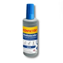 Tinta Refil Azul P/ Quadro Branco 30 ml UN. - Compactor
