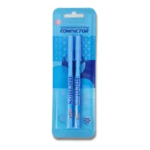 Caneta Esferográfica Mentos Azul 0.7 C/ 2 UN. - Compactor