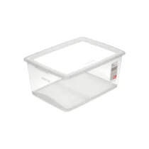 Caixa Plástica Multiuso Cristal 240 mm X 336 mm X 150 mm UN. - Ordene