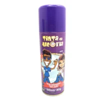 Tinta P/ Cabelo Roxo Temporária 150 ml  -  Dalegria