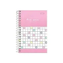 CADERNO 1/8 DIZAÍ ROSA 96 FLS. - FORONI